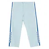 Bode Linen Pants In Blue