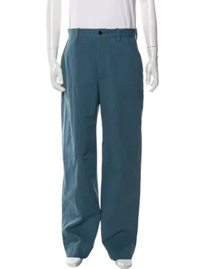 Pre-owned Bode Pants In Blue