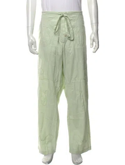 Pre-owned Bode Pants In Green