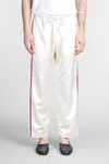 Bode Off-white Redtail Pyjama Pants In Beige
