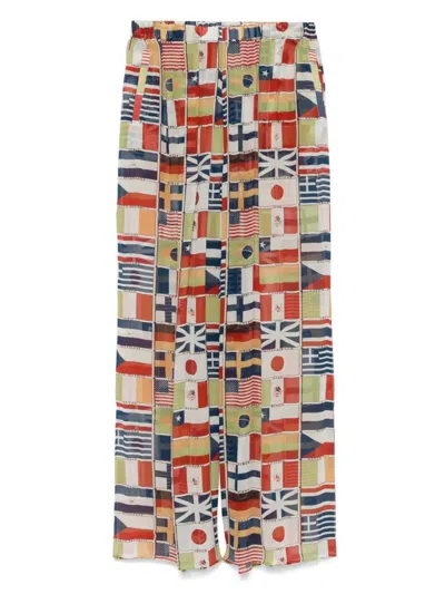 Bode Pants In Multicolor