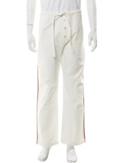 Pre-owned Bode Pants In Neutral