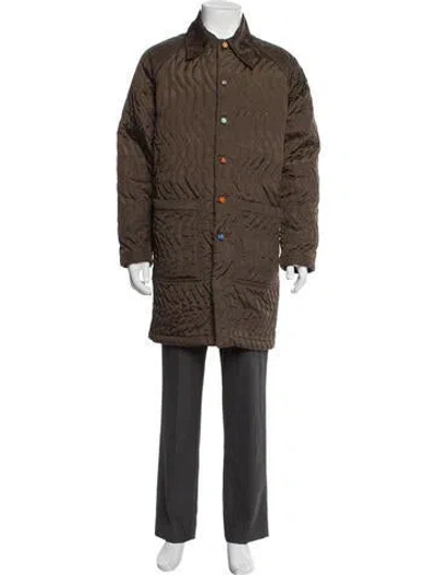Pre-owned Bode Parka In Brown