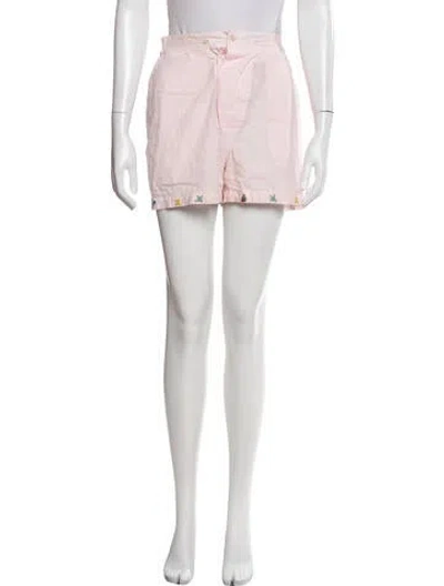 Pre-owned Bode Patterned Coat In Pink