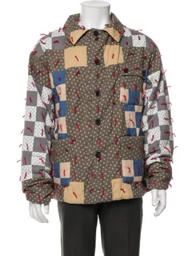 Pre-owned Bode Patterned Jacket In Multi