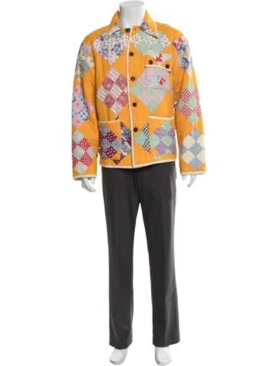 Pre-owned Bode Patterned Jacket In Multicolor
