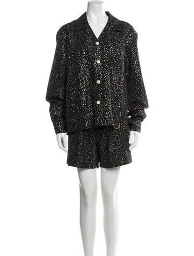 Pre-owned Bode Patterned Short Set In Multi