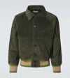 Bode Mens Green Multi Peerie Banbury Corduroy-texture Regular-fit Cotton Jacket In Grün