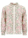 BODE PEONY LACE SHIRTS