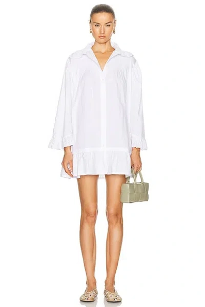 Bode Petaluma Dress In White White