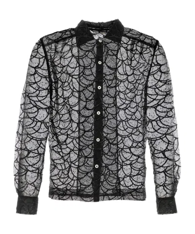 BODE BODE INTRICATE PATTERN BUTTON-UP SHIRT