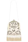 Bode Phantasm Fringe Bag In White