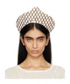 Bode Pinnacle Crown Headband In Brown