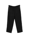 Bode Piping Trousers In Black