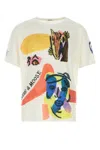 Bode Men Printed Cotton Oversize Collage T-shirt In Multi