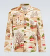 Bode Printed Cotton Shirt In Multi