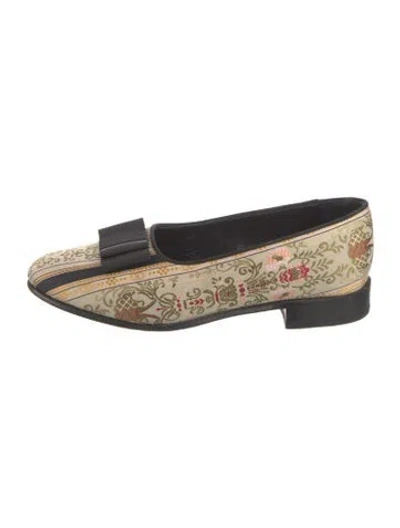Pre-owned Bode Printed Flats