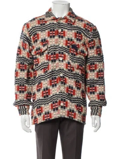 Pre-owned Bode Printed Jacket In Multi