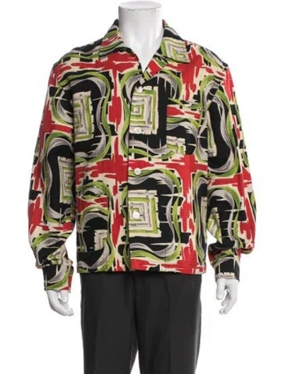 Pre-owned Bode Printed Jacket In Multi