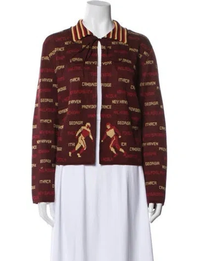 Pre-owned Bode Printed Jacket In Multi