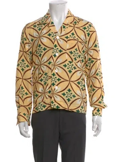 Pre-owned Bode Printed Long Sleeve Shirt W/ Tags In Multi