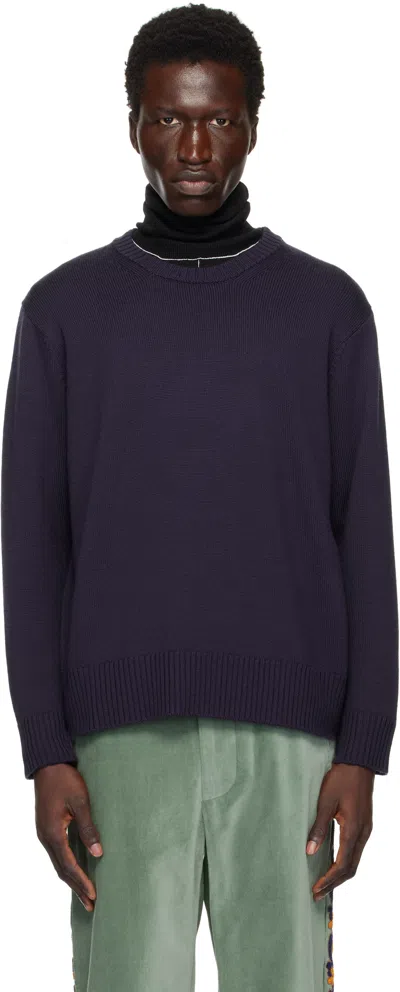 BODE PURPLE JUNIPER SWEATER