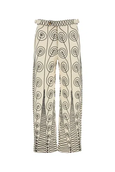 BODE BODE QUILLWORK TROUSERS