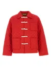 Bode Red Coton Hobby Jacket In Red