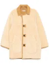 Bode Ranch Coat In Neutrals