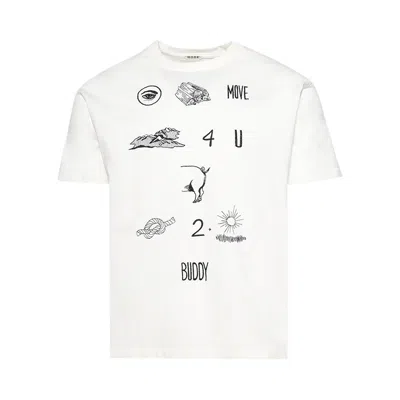 Pre-owned Bode Rebus Tee 'cream' | White | Men's Size Xxl