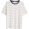 Bode Rec-jacquard T-shirt In White Multi