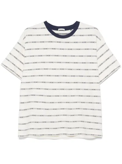 Bode Rec-jacquard T-shirt In White