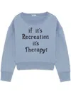 Bode Recreation Sweatshirt In Blue