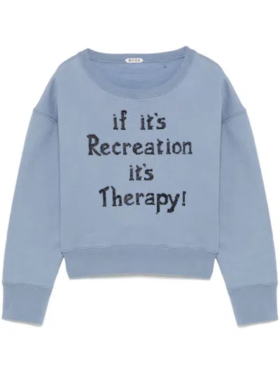 BODE RECREATION SWEATSHIRT - WOMEN'S - COTTON
