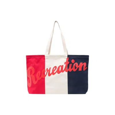 Pre-owned Bode Recreation Tote Bag 'multicolor' | Blue | Men's Size Onesize