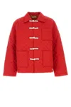 Bode Red Cotton Hobby Jacket