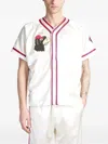 Bode Shirt In Beige Polyester In Weiss