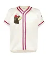 Bode Shirt In Beige Polyester In White