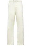 Bode Redtail Pajama Pants In Cream & Multi