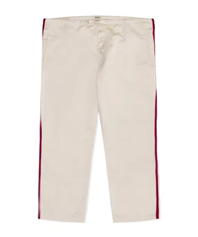 Bode Redtail Pajama Pants In White