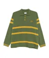 Bode Regis Polo Shirt In Green