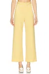 Bode Riding Twill Sailor Trouser In Yellow