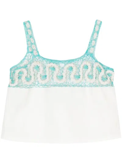 BODE RIPPLE LACE TANK TOP