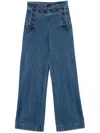 Bode Blue Sailor Jeans In Blau