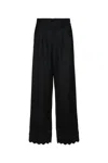 Bode Scallop Detailing Wool Trousers