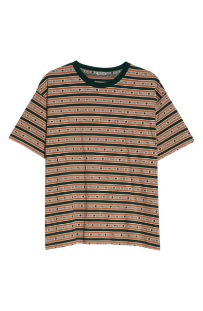 Bode Scottie Jacquard Boxy T-shirt In Green