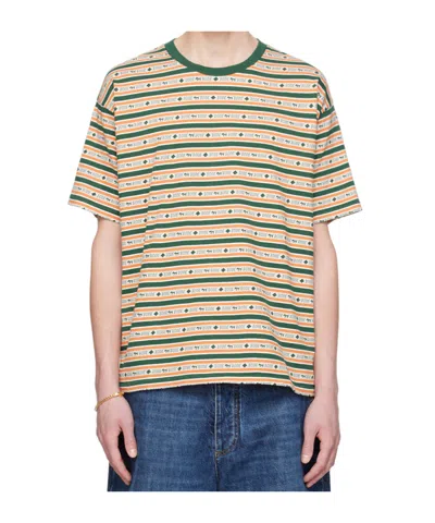 Bode Scottie Jacquard T-shirt In Multicolor