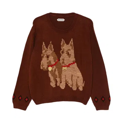 Pre-owned Bode Scottie Pullover 'brown' | Men's Size L