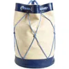 Bode Sea Rig Canvas & Leather Rucksack In Natural