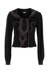 Bode Silk Seafarer Mini Shirt For Women